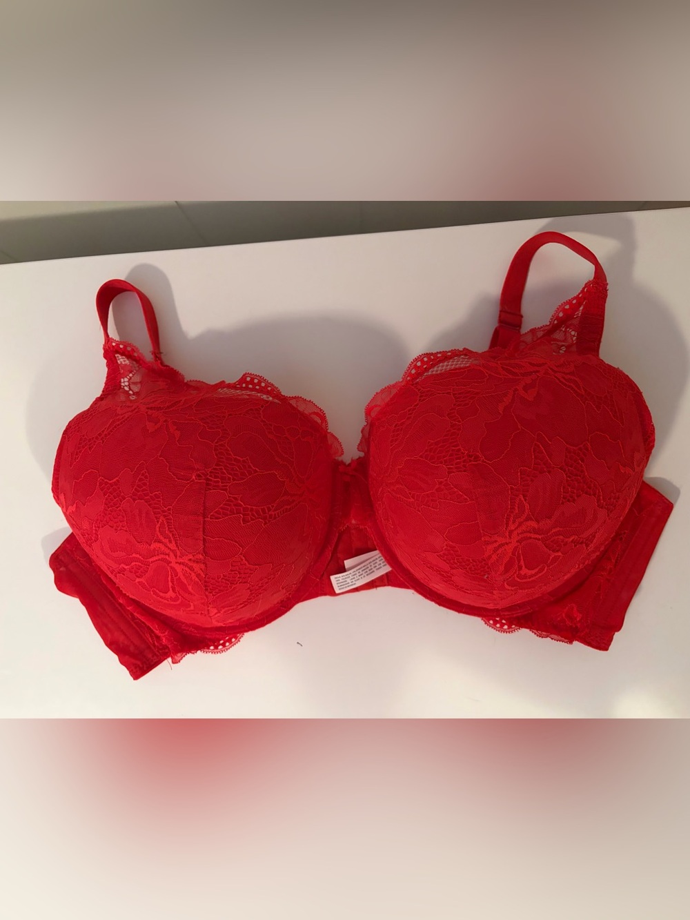 Auden Red Lace Bra